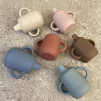 Little Pea_ NUUROO_AIKO_Ποτηρι με καπάκι_Aiko_silicone_cup_with_sippy_lid-Cup-NU115-Woodrose-1_1024x